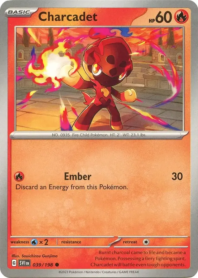 Charcadet - Pokemon Scarlet & Violet #39