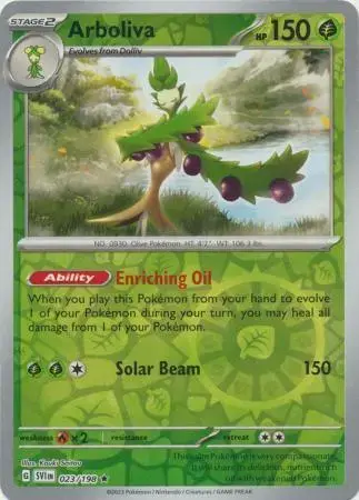 Arboliva [Reverse Holo] - Pokemon Scarlet & Violet #23