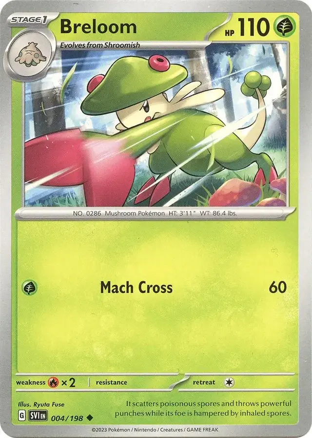 Breloom - Pokemon Scarlet & Violet #4