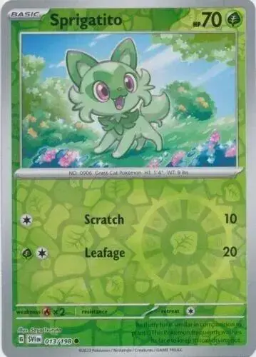 Sprigatito [Reverse Holo] - Pokemon Scarlet & Violet #13