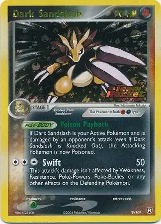 Dark Sandslash [Reverse Holo] - Pokemon Team Rocket Returns #18