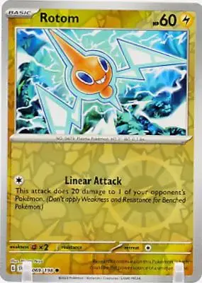 Rotom [Reverse Holo] - Pokemon Scarlet & Violet #69