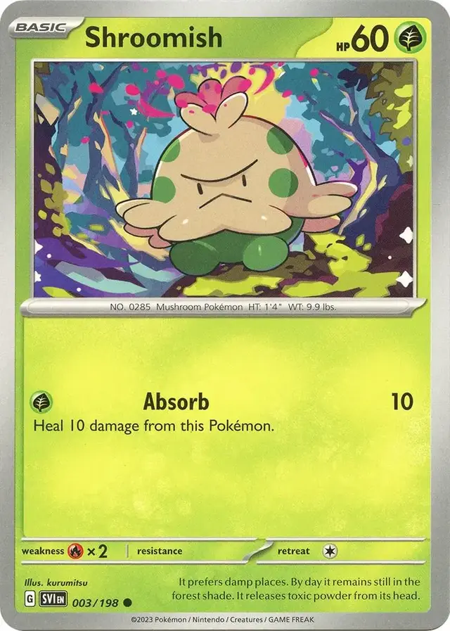 Shroomish - Pokemon Scarlet & Violet #3