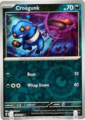 Croagunk [Reverse Holo]