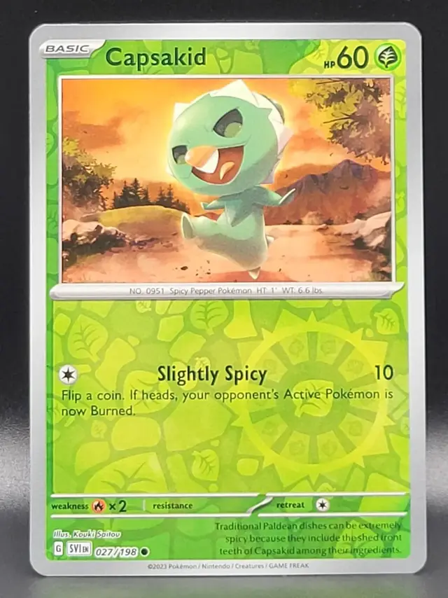 Capsakid [Reverse Holo] - Pokemon Scarlet & Violet #27