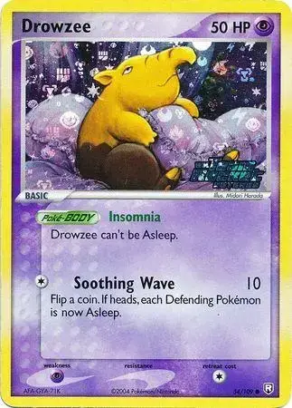 Drowzee [Reverse Holo] - Pokemon Team Rocket Returns #54