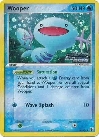 Wooper [Reverse Holo] - Pokemon Team Rocket Returns #81