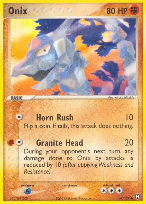 Onix - Pokemon Team Rocket Returns #69
