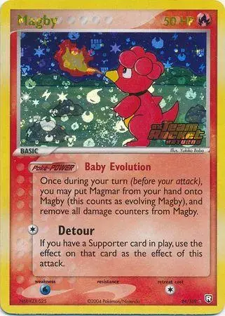 Magby [Reverse Holo] - Pokemon Team Rocket Returns #24