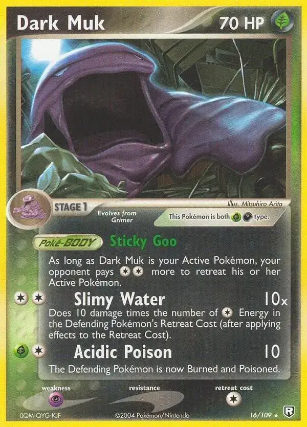 Dark Muk - Pokemon Team Rocket Returns #16