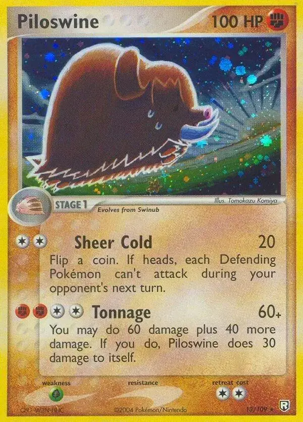 Piloswine - Pokemon Team Rocket Returns #13