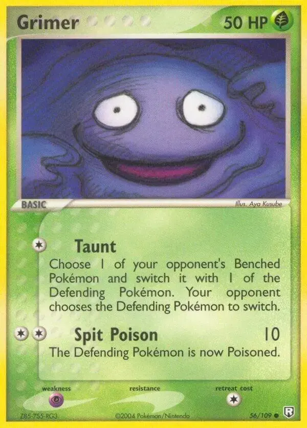 Grimer - Pokemon Team Rocket Returns #56