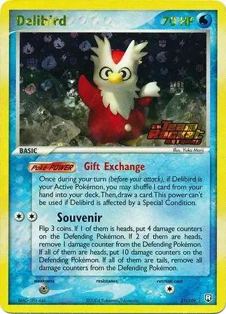 Delibird [Reverse Holo] - Pokemon Team Rocket Returns #21