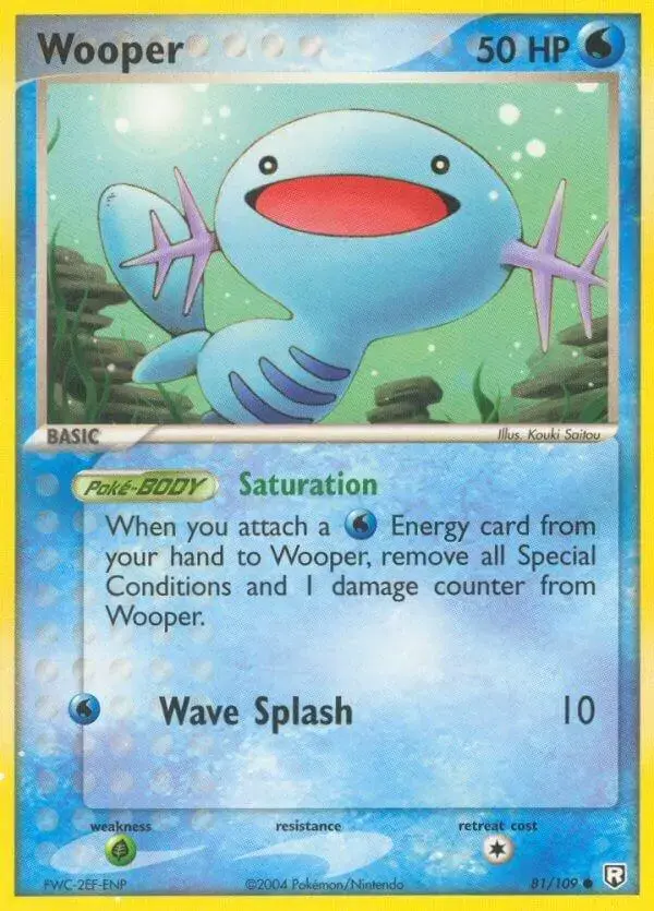 Wooper - Pokemon Team Rocket Returns #81