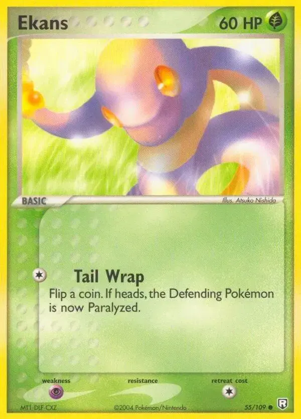 Ekans - Pokemon Team Rocket Returns #55