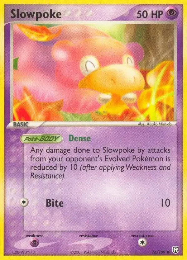 Slowpoke - Pokemon Team Rocket Returns #76
