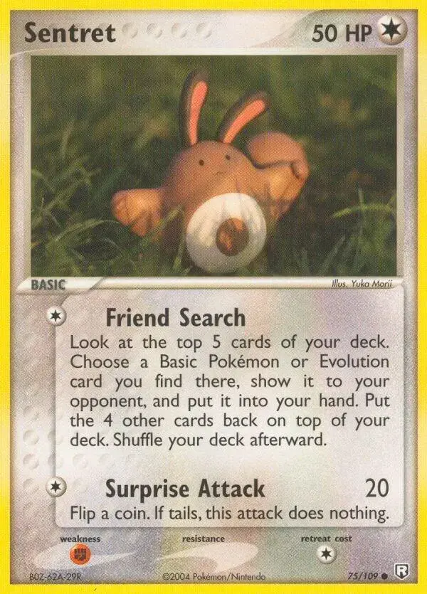 Sentret - Pokemon Team Rocket Returns #75