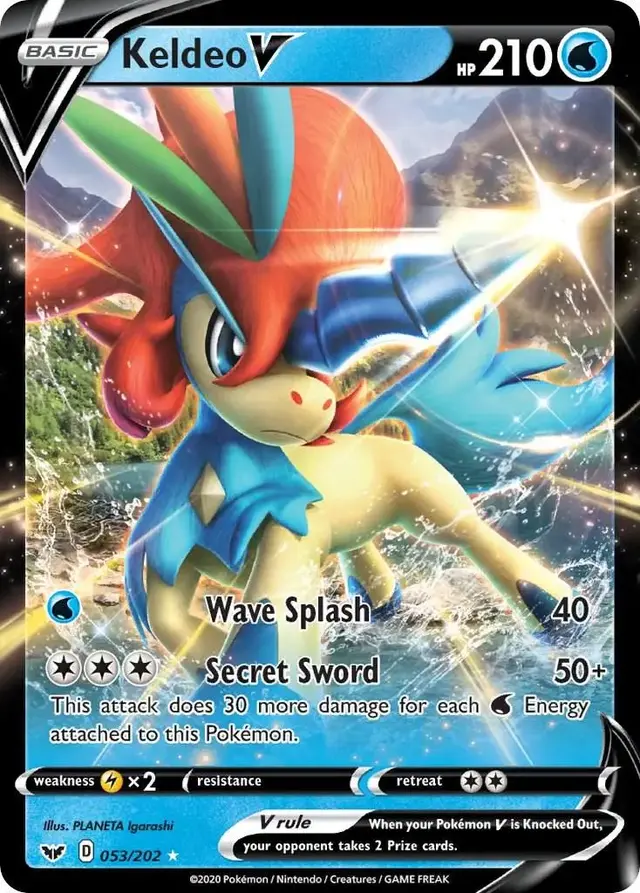Keldeo V - Pokemon Sword & Shield #53