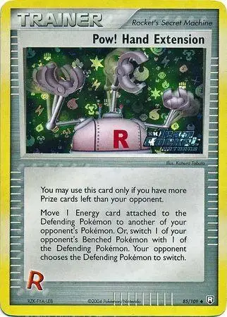 Pow! Hand EXtension [Reverse Holo] - Pokemon Team Rocket Returns #85