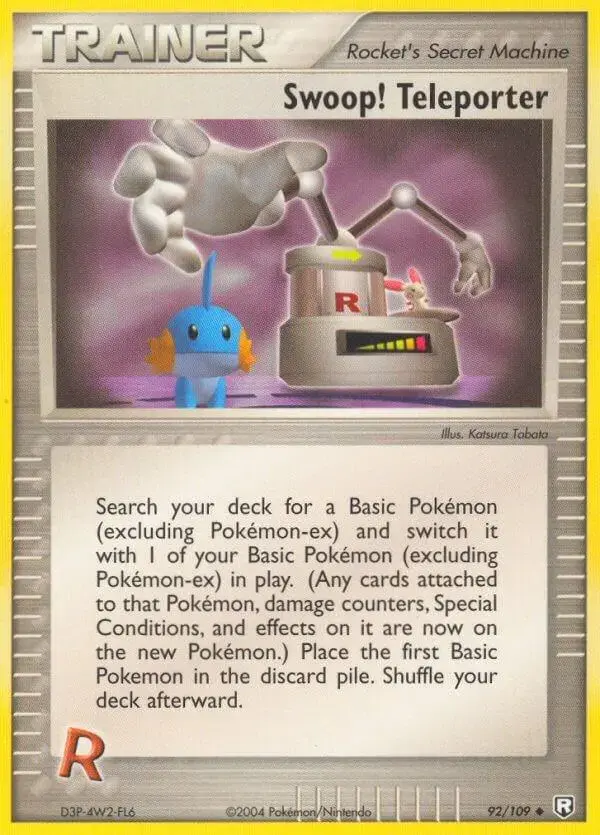 Swoop! Teleporter - Pokemon Team Rocket Returns #92