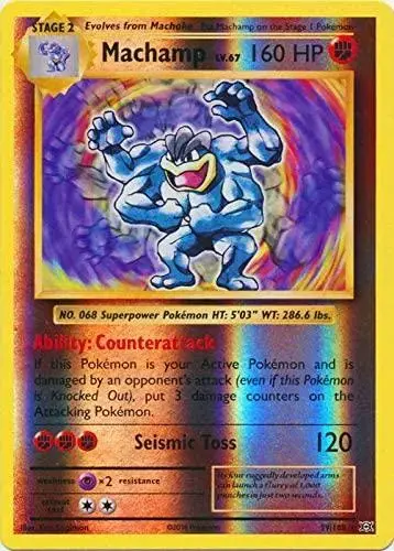 Machamp [Reverse Holo] - Pokemon Evolutions #59