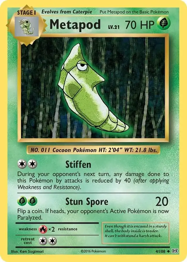 Metapod - Pokemon Evolutions #4