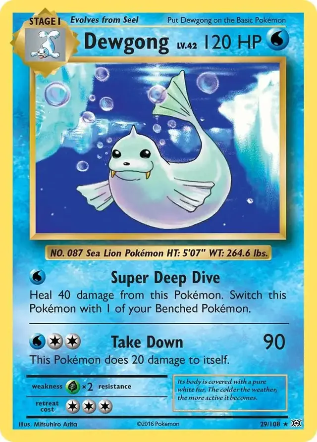 Dewgong - Pokemon Evolutions #29