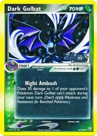 Dark Golbat [Reverse Holo] - Pokemon Team Rocket Returns #34