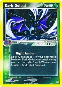 Dark Golbat [Reverse Holo] - Pokemon Team Rocket Returns