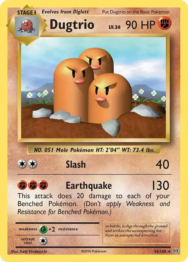 Dugtrio - Pokemon Evolutions #56