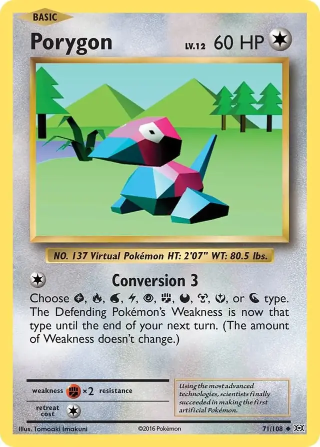 Porygon - Pokemon Evolutions #71