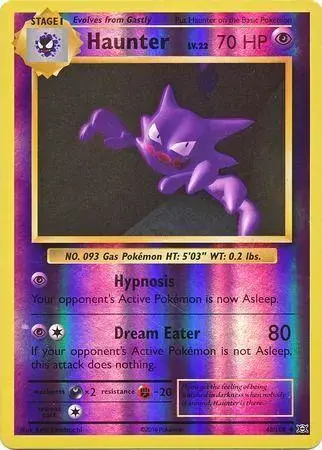 Haunter [Reverse Holo] - Pokemon Evolutions #48