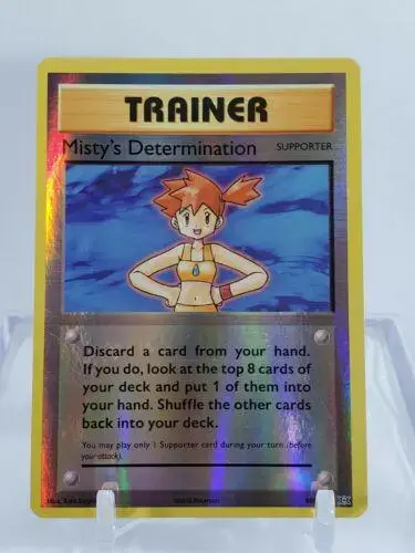 Misty's Determination [Reverse Holo] - Pokemon Evolutions #80