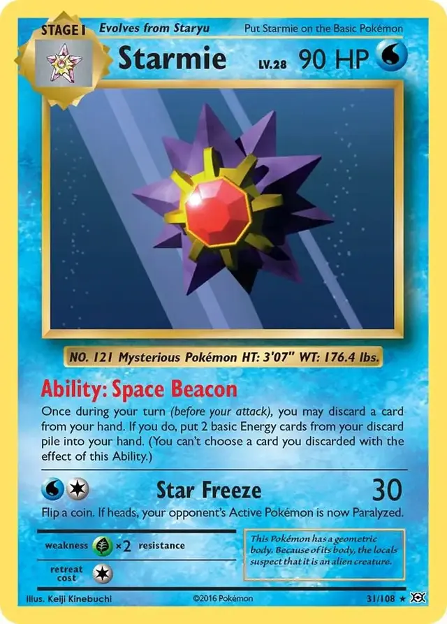Starmie - Pokemon Evolutions #31