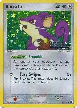Rattata [Reverse Holo] - Pokemon Team Rocket Returns #71