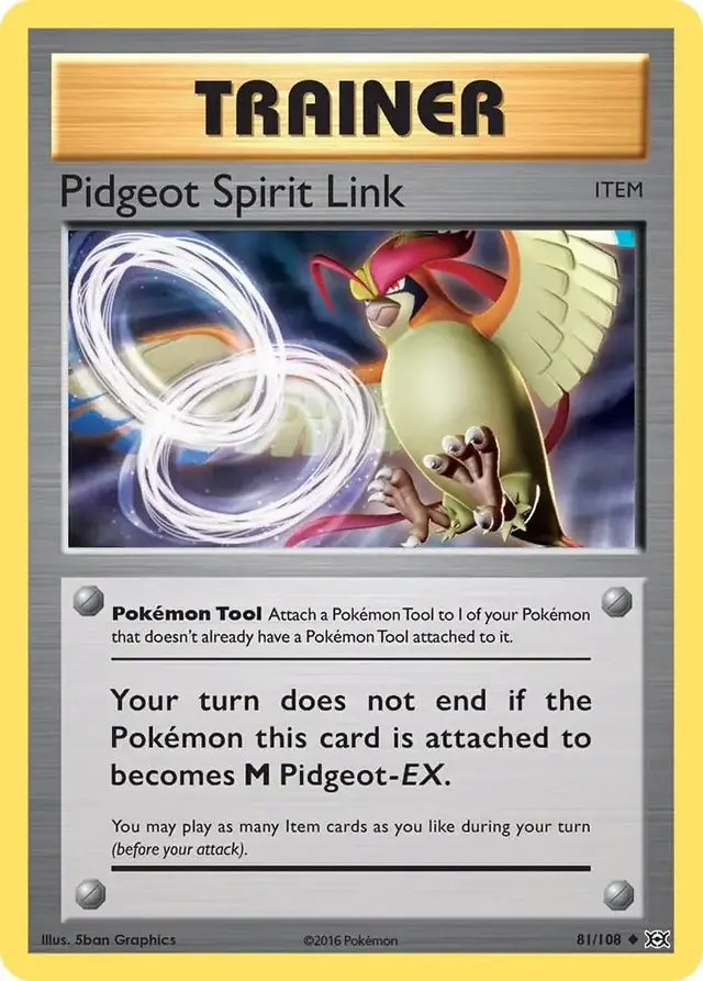 Pidgeot Spirit Link - Pokemon Evolutions #81