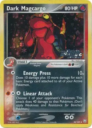 Dark Magcargo [Reverse Holo] - Pokemon Team Rocket Returns #38