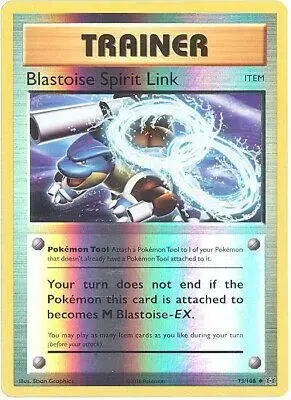 Blastoise Spirit Link [Reverse Holo] - Pokemon Evolutions #73