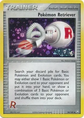 Pokemon Retriever [Reverse Holo] - Pokemon Team Rocket Returns #84