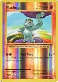 Machop [Reverse Holo] - Pokemon Evolutions #57
