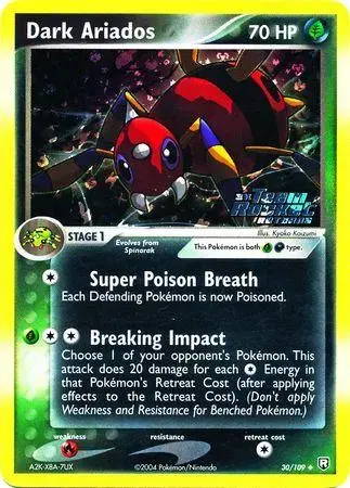 Dark Ariados [Reverse Holo] - Pokemon Team Rocket Returns #30