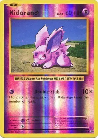 Nidoran [Reverse Holo] - Pokemon Evolutions #43