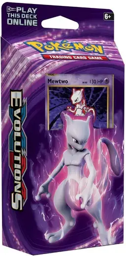 Mewtwo Mayhem Theme Deck - Pokemon Evolutions
