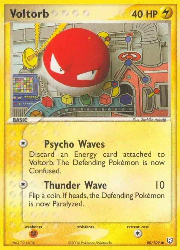 Voltorb - Pokemon Team Rocket Returns #80