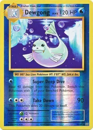 Dewgong [Reverse Holo] - Pokemon Evolutions #29