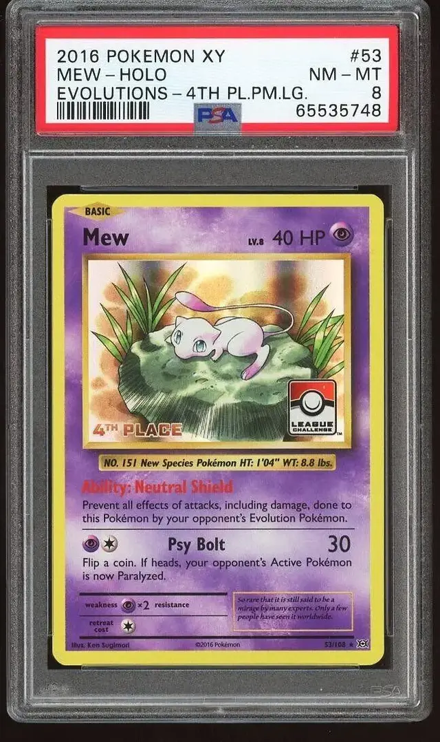 Mew [4th Place League] - Pokemon Evolutions #53