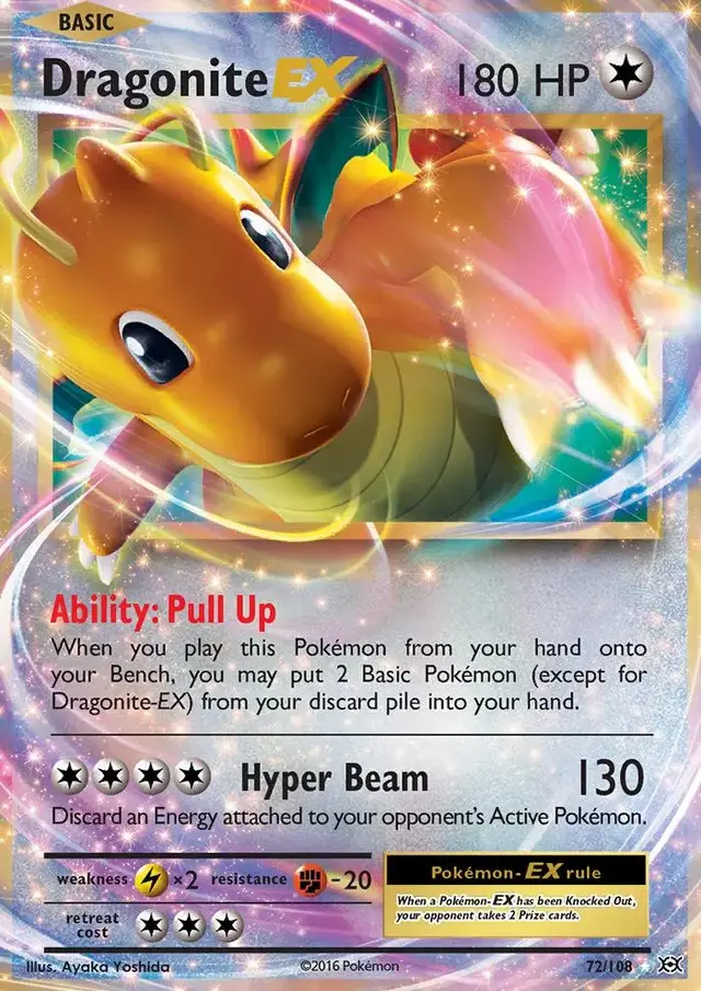 Dragonite EX [Jumbo] - Pokemon Evolutions #72