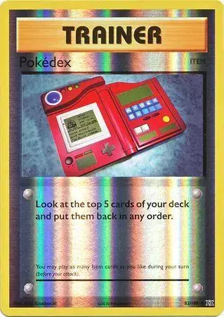Pokedex [Reverse Holo] - Pokemon Evolutions #82