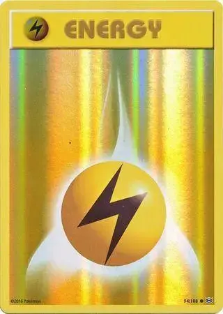 Lightning Energy [Reverse Holo] - Pokemon Evolutions #94