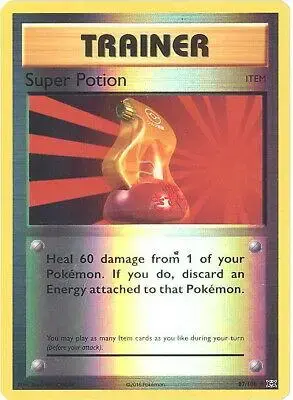 Super Potion [Reverse Holo] - Pokemon Evolutions #87